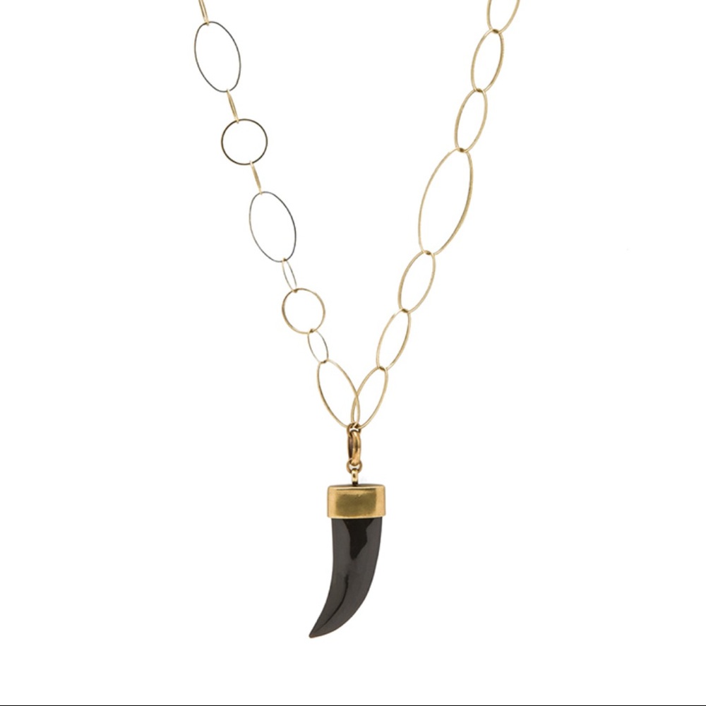 Isabel Marant Cobain Horn necklace